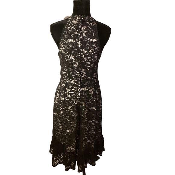 Mod Black Lace Dress - Picture 3 of 8